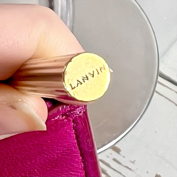 |SOLD| Lanvin Snake Printed Calfskin Leather Pouch - Picture 3 of 9